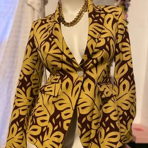 Beautiful printed designs blazer